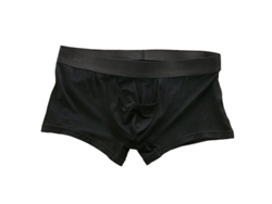 Calzoncillos Bóxer Para Hombre Con Cintura Elástica Media Y Diseño En U Convexa En Un Sencillo Color Patchwork.