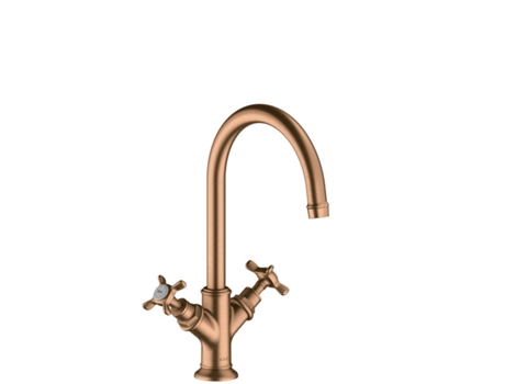 Mezclador de lavabo de dos manijas 210 sin desagüe automático HANSGROHE 220 x 220 x 460