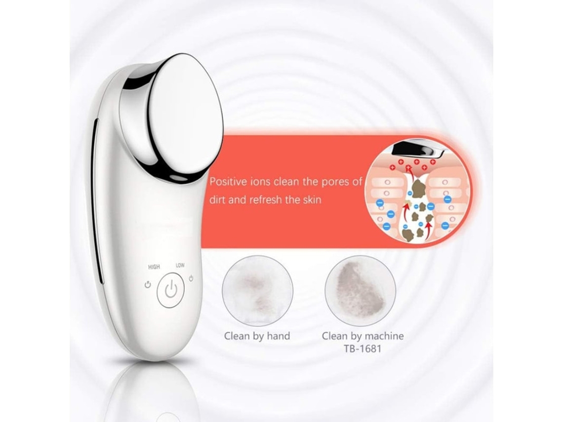 Dispositivo de masaje facial sónico, masaje facial iónico, vibración, limpieza profunda, antiarrugas, reafirmante y lifting facial. Bestvite