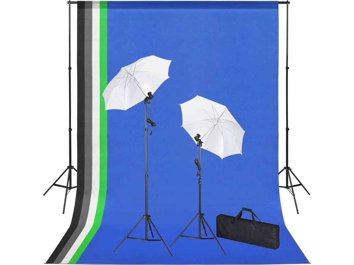 código postal casual Descortés vidaXL Set estudio fotográfico con telones de fondo, focos y paraguas | Worten.es código postal casual Descortés vidaXL Set estudio fotográfico con telones de fondo, focos y paraguas | Worten.es
