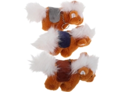 Llavero Colgante De Caballo De Peluche 3 Piezas Con Diseño Del Zodíaco Para Niñas Juguete De