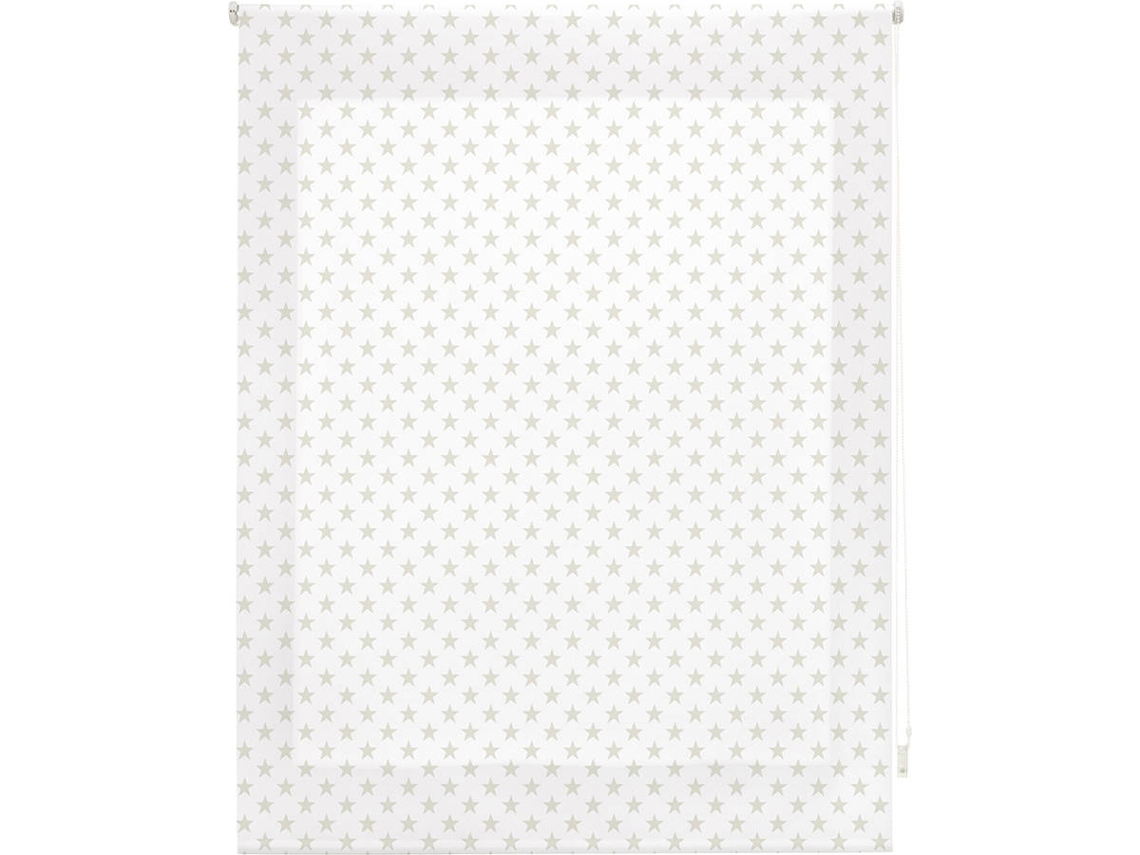 Estor Enrollable HAPPYSTOR Stars Estampado Digital Fantasia Beige 190x180 cm