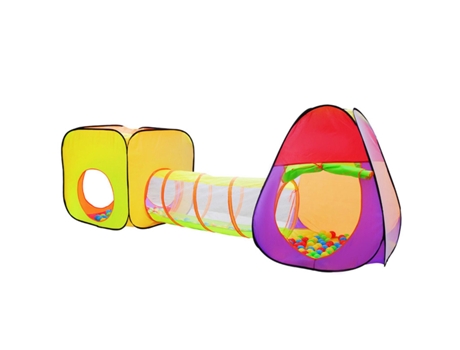 Multi-Actividades NORTHIX Carpa de juegos con túnel y piscina de bolas