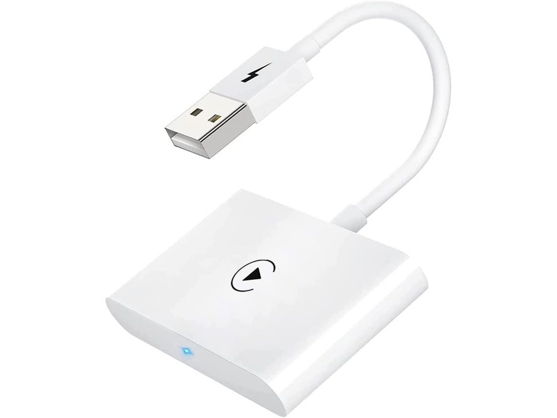 Adaptador Inalámbrico Carplay Con Conexión Automática, Compatible Con Iphone Y Vehículos Para Portátiles, Televisores, Monitores Y Consolas