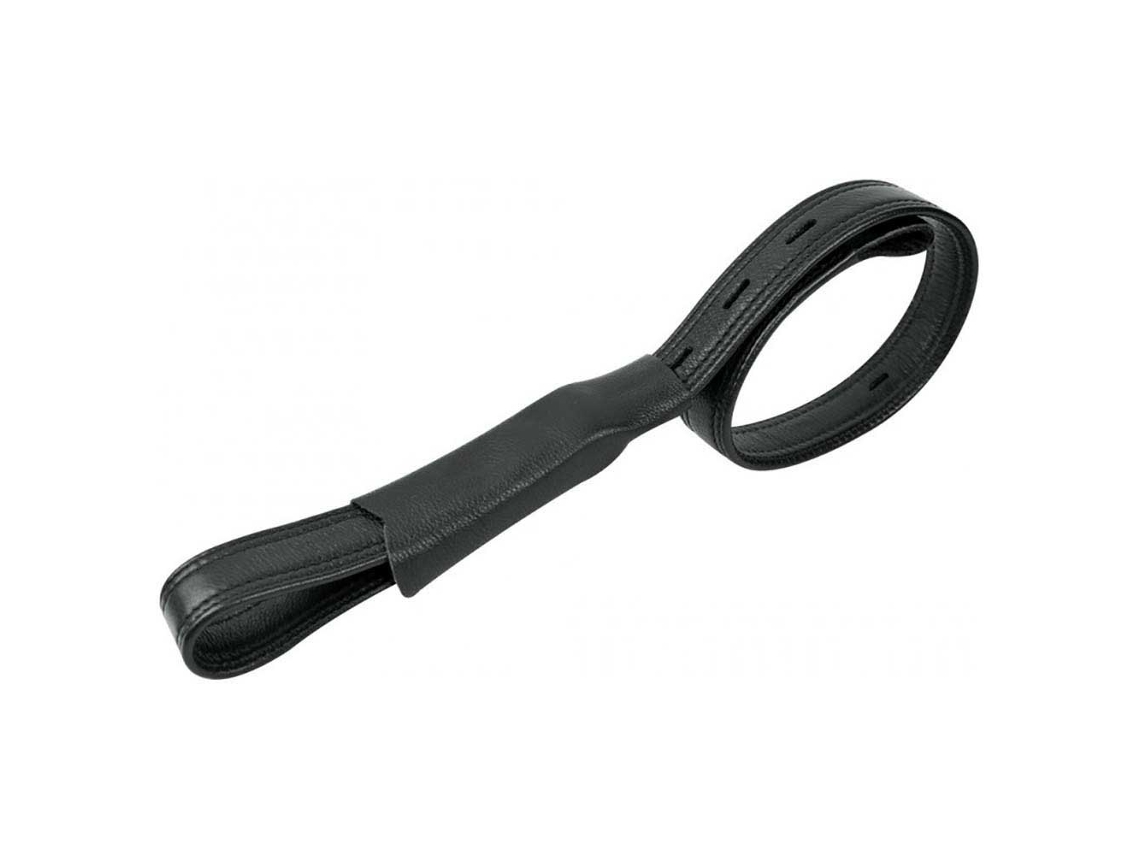 Estribos de Couro com Ganchos Preto 70 Cmeric Thomas