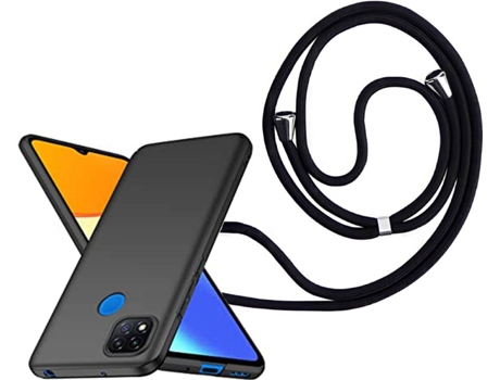 Funda Redmi 9C Turtleshell Rígida con Collar Negro