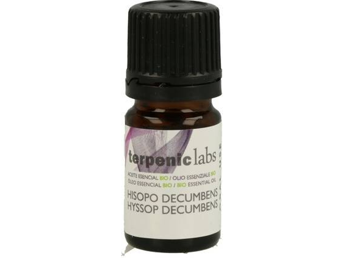 Aceite Essencial TERPENIC Hissopo Decumbens Bio (5 ml de óleo essencial)