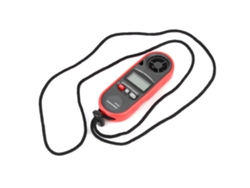 Anemómetro Digital Portátil Gt8163 Con Pantalla Lcd Para Medir La Velocidad Del Viento Y La Temperatura.