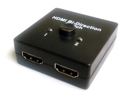 Splitter - HDMI Switch 2x1 o 1x2 Bi-Direccional, soporta 4K x 2K YATEK YK-0201mini