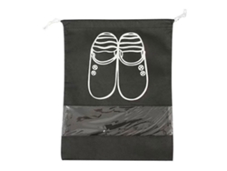 Bolsa de Almacenaje Bolsa Zapatos Viaje RNEMITERY Negro (32x24x3cm)