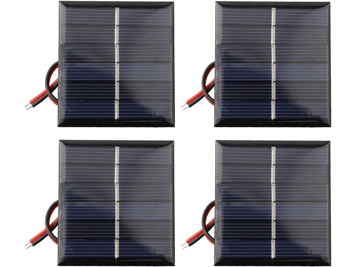 Kit De Carregador Para Painel Solar De 0,55 W E 3 V De Alta Eficiência Com Pequenas Células.
