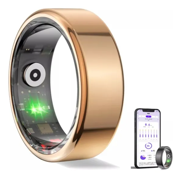 Anillo inteligente Vayotoy IP68 resistente al agua, modelo 2024, para hombre