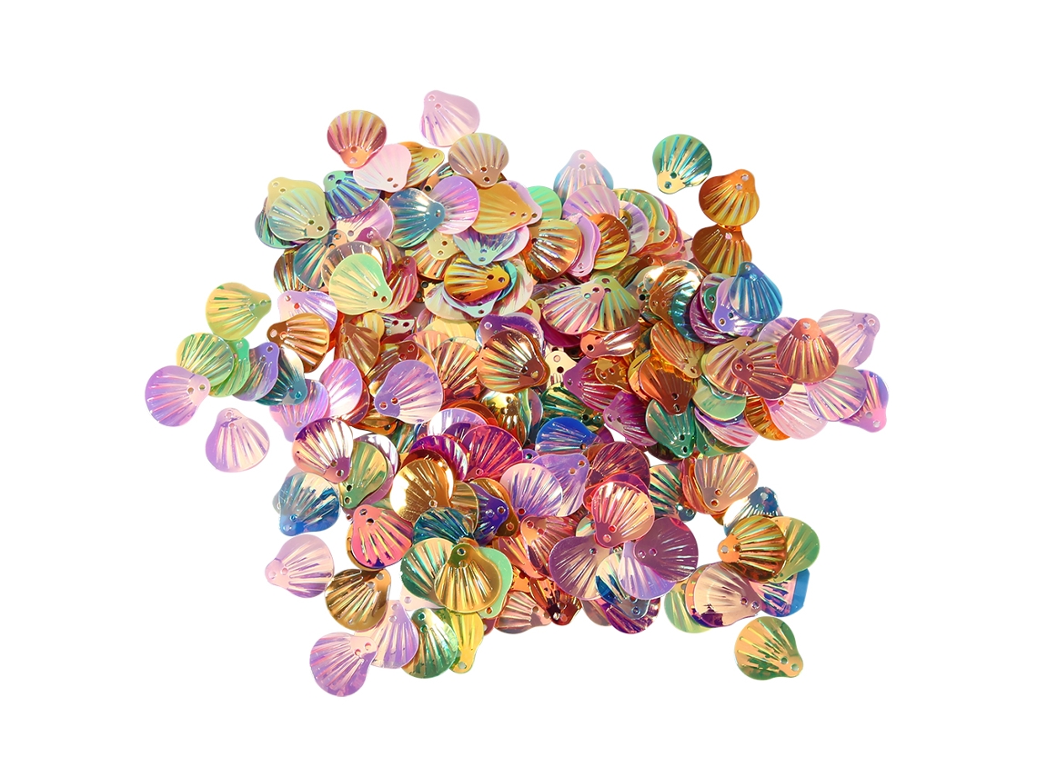 Lentejuelas De Concha 60 G/bolsa Para Fiestas, Bodas, Manualidades, Decoración De Ropa Y Accesorios.