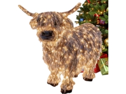 Decoración Genérica Resina 3d Con Luz Esculturas Para Jardín, Figura Para Exteriores, Patio, Granja, Navidad, Fiestas