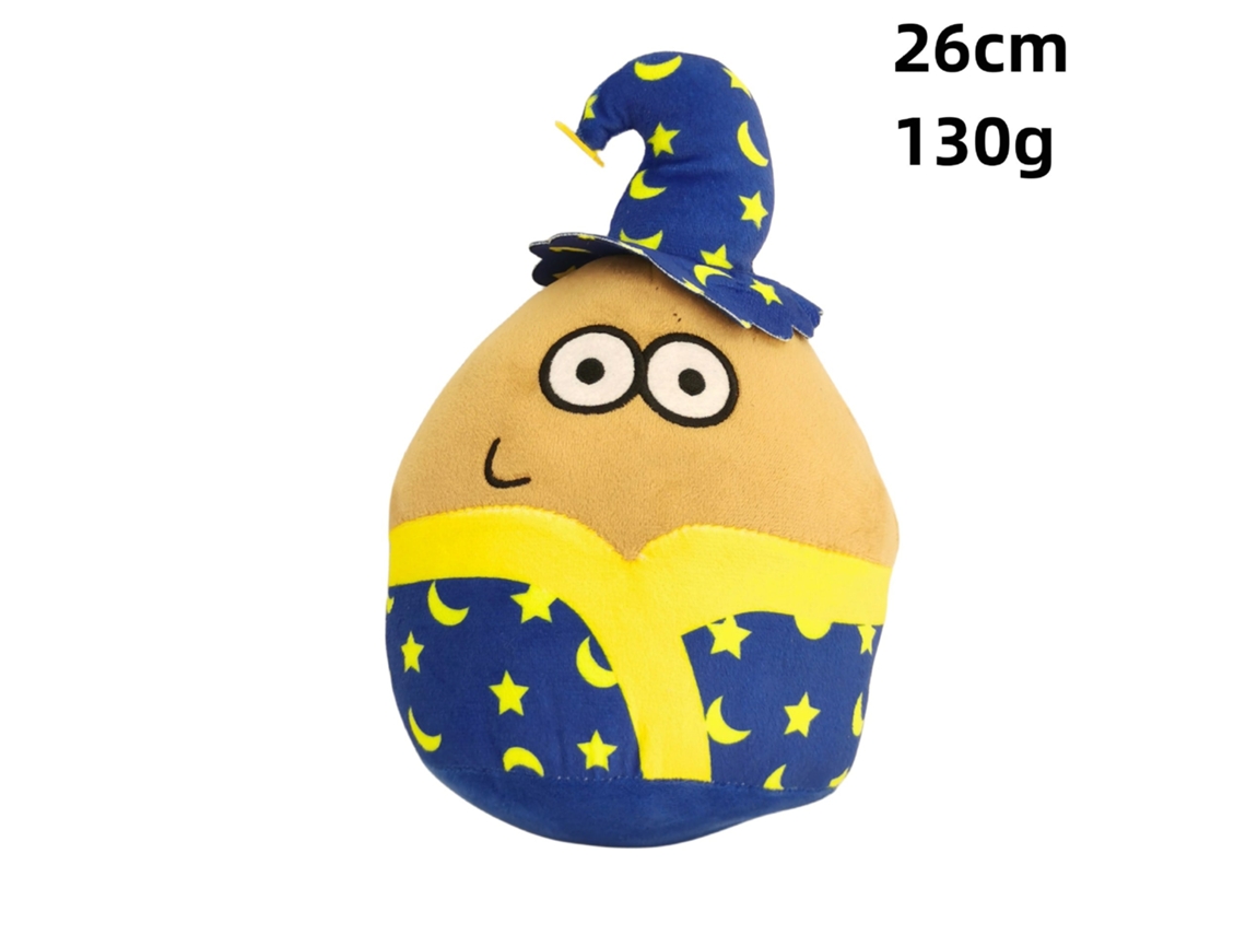 Mi Mascota Alienígena Pou, Muñeco De Peluche Con Disfraz Mago
