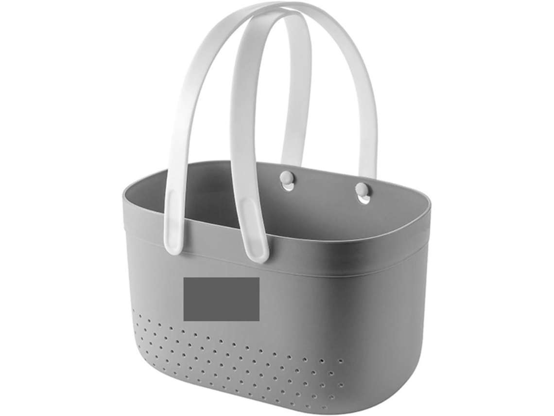 Topbathy En Plástico Color Gris Para Baño, Ahorra Espacio