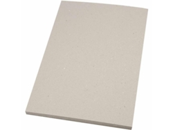 Papel cartulina gris Creativ Company, 3 mm, 25 x 35 cm, 10 hojas.