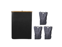Cesto De Ropa Sucia De 160 L, Plegable, De Tela Oxford, De Gran Capacidad, Para El Hogar
