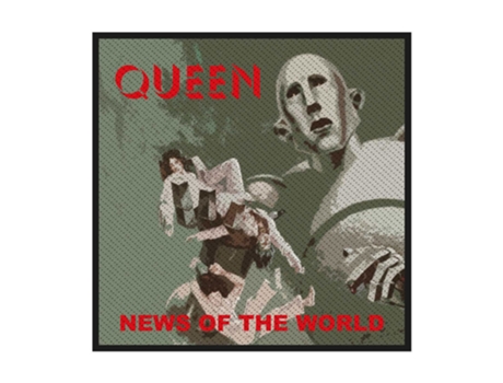 Parche para Chaqueta ROCK OFF Queen News Of The World