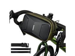 Bolsa impermeable para manillar de bicicleta, cesta frontal de almacenamiento, bolso de hombro pequeño multifuncional para hombre USHION
