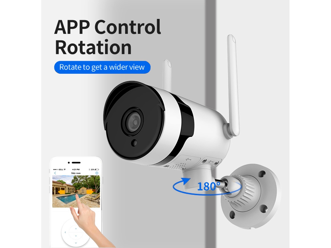 2026-sistema De Cámaras De Seguridad Inalámbrico Ptz 3mp Con Audio Y Nvr Wifi