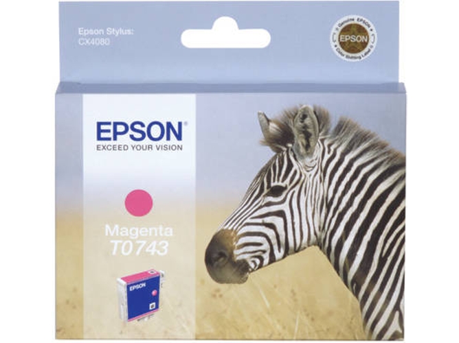 Cartucho de tinta EPSON Epson T0743 Original Magenta 1 pieza(s)