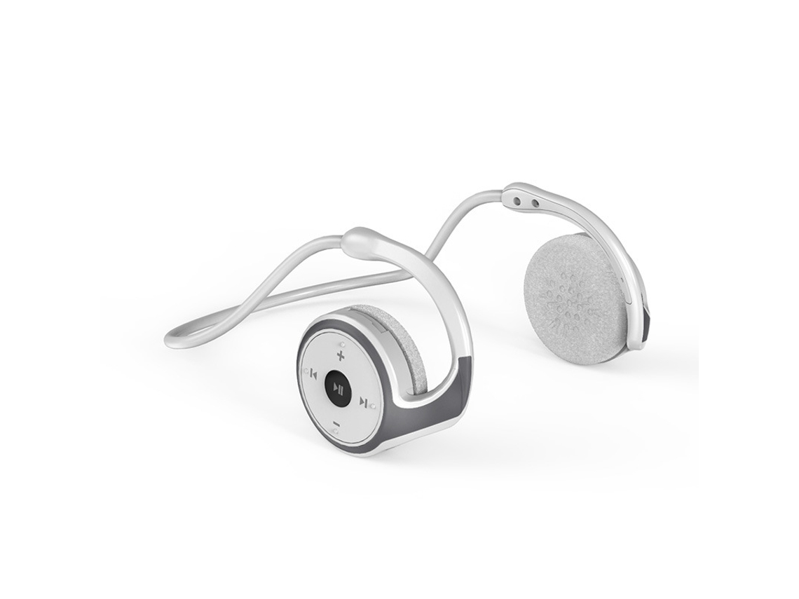 Auriculares Inalámbricos Envolvente Plegable Deportivo Bass Heavy YIZHOOD Bluetooth Blanco
