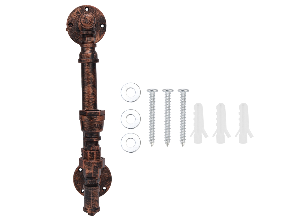 Rebe-lámpara De Pared Steampunk E27 Hilo De Tornillo Duradera Estable Para Salón Comedor 220v
