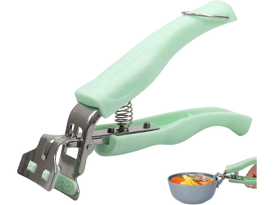 Pinza Antiquemadura De Acero Inoxidable Resistente Al Calor Para Platos Tazas Bandejas Cocina