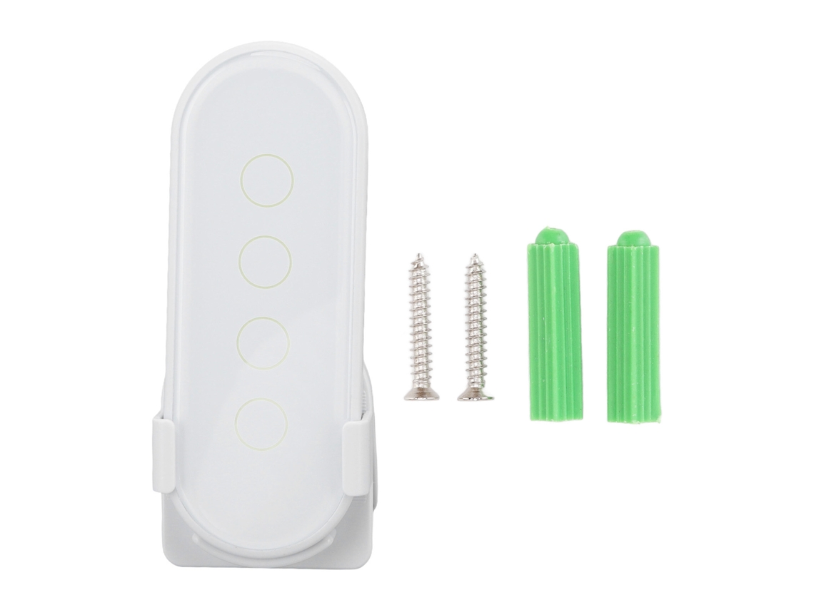 Botón Inteligente Inalámbrico Tuya Zigbee, 4 Botones, Control Remoto Tridireccional, Blanco