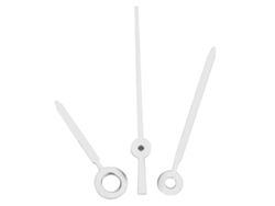 Agujas para reloj con movimiento ETA2671, accesorio plateado para reloj