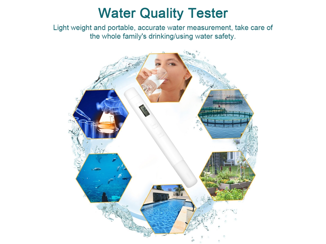 Analizador Digital Portátil 3 En 1 De Calidad Del Agua Con Medición De Alta Precisión De Tds/ec/temperatura.