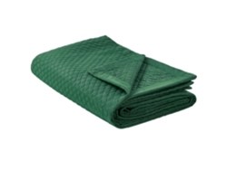 Colcha BELIANI Nape de Poliéster Verde 220X240X1