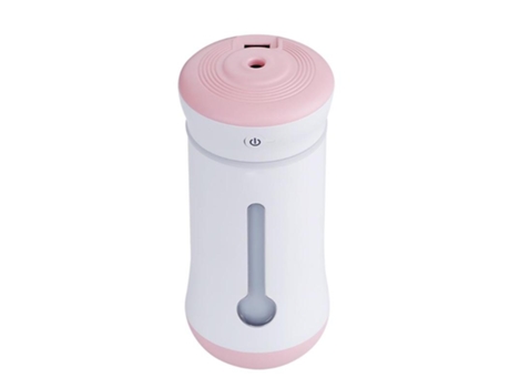 Humidificador 3 en 1 Mini Niebla Fría 300 ml Difusor de Aire Portátil Ultrasonido con Ventilador USB y Luz LED para Escritório en Casa Ou Coche