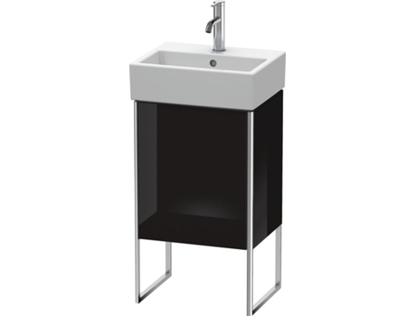 DURAVIT XSquare Vanity unit vertical 43.4x34.0 cm, 1 puerta, colgado a la derecha, 1 estante de vidrio, para el lavabo Vero Air 072445