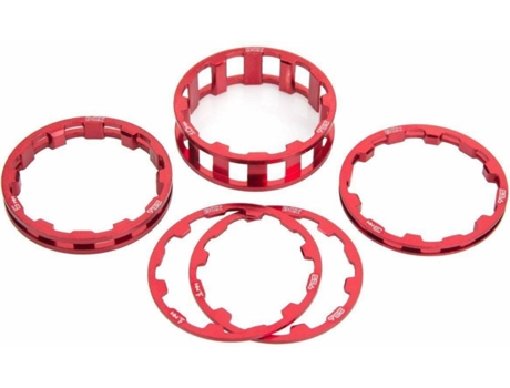Anillos de Los Auriculares BOX One 1-1/8" (Rojo - TU)