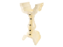 Molde De Plástico Para Columnas Romanas Para Balaustradas, Decoración Sencilla Con Molduras De Hormigón.