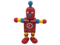 2026-munecos De Nuez De Roble Robot Juguetes De Accion Con Articulaciones Flexibles Regalo Para Niños