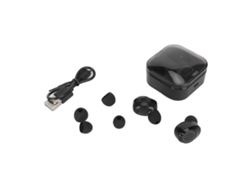 Auriculares Inalámbricos Bluetooth 5.3, Resistentes Al Agua Ipx7, Con Estuche De Carga Y Graves Potentes.