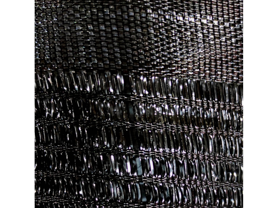 Rollo de Malla de Ocultacion Jardín COMERCIAL CANDELA (Negro-2 x 5 m)