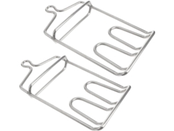 Colgadores De Carne De Acero Inoxidable De 2 Piezas Para Colgar Pollo Y Carne - Herramientas Prácticas Para Barbacoa