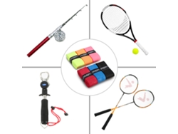 Kklv-6 Peças De Cabo Antiderrapante Para Raquete De Tênis E Badminton Overgrip Sudorário Antivibração