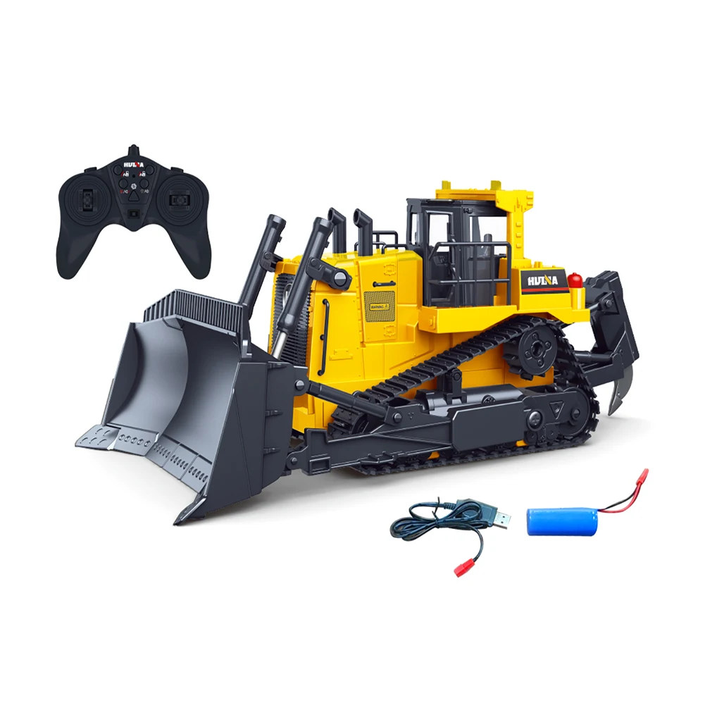 Camión de juguete con control remoto, vehículo de construcción a escala 1:16, regalo para niños MDUG