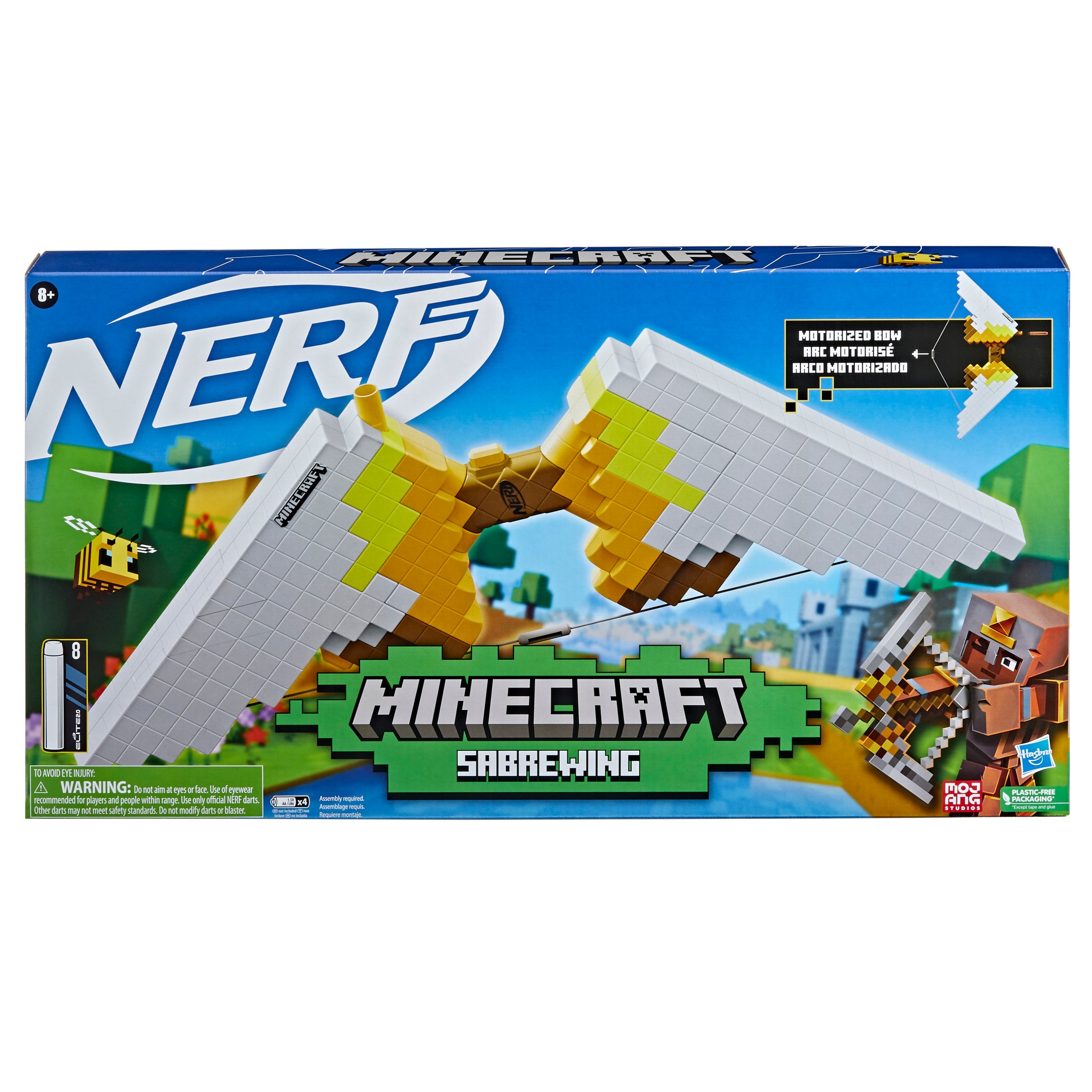 Nerf Minecraft Sabrewing (8 años)