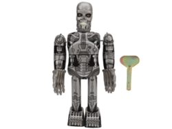 Juguete Robot De Calavera De Cuerda Vintage Para Coleccionar