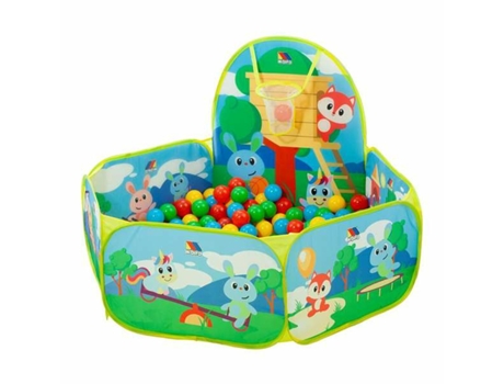 Piscina de Bolas MOLTÓ Canasta 25 Bolas 76x100x110 cm