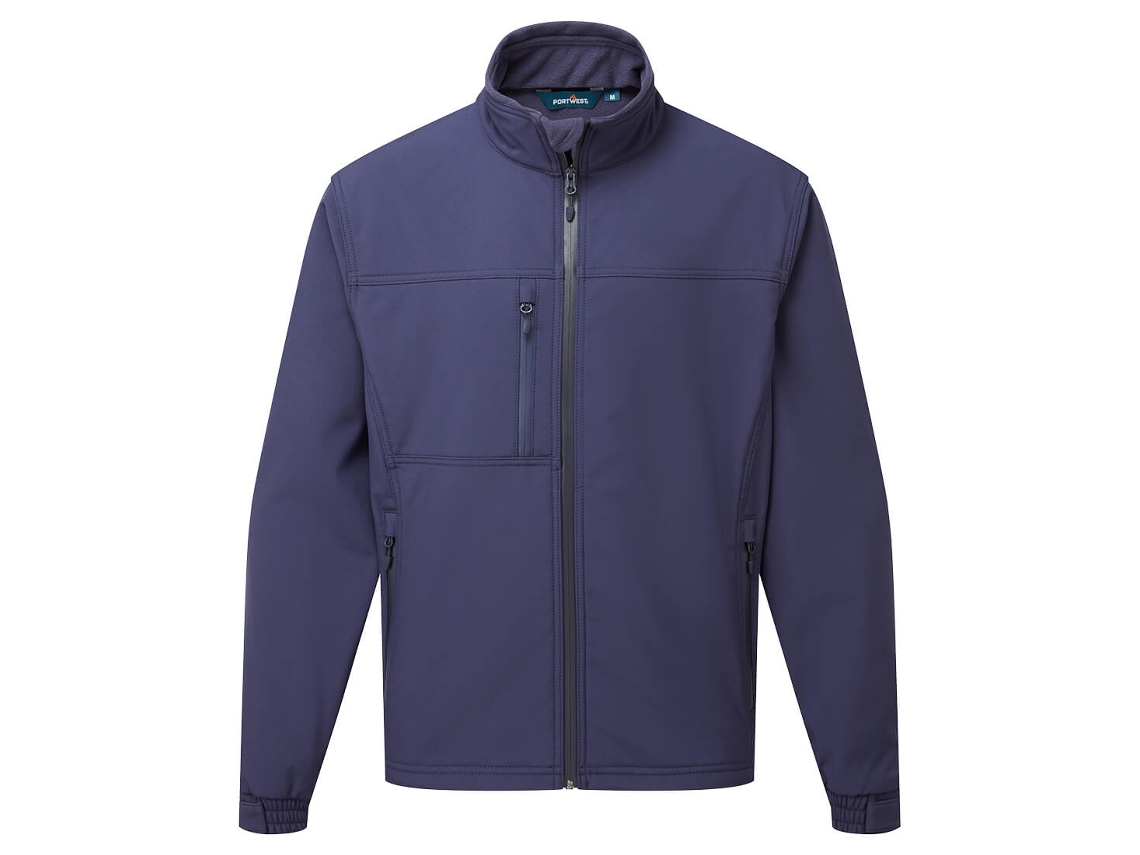 Chaqueta softshell de 3 capas Portwest Comfort Style / Gris / M