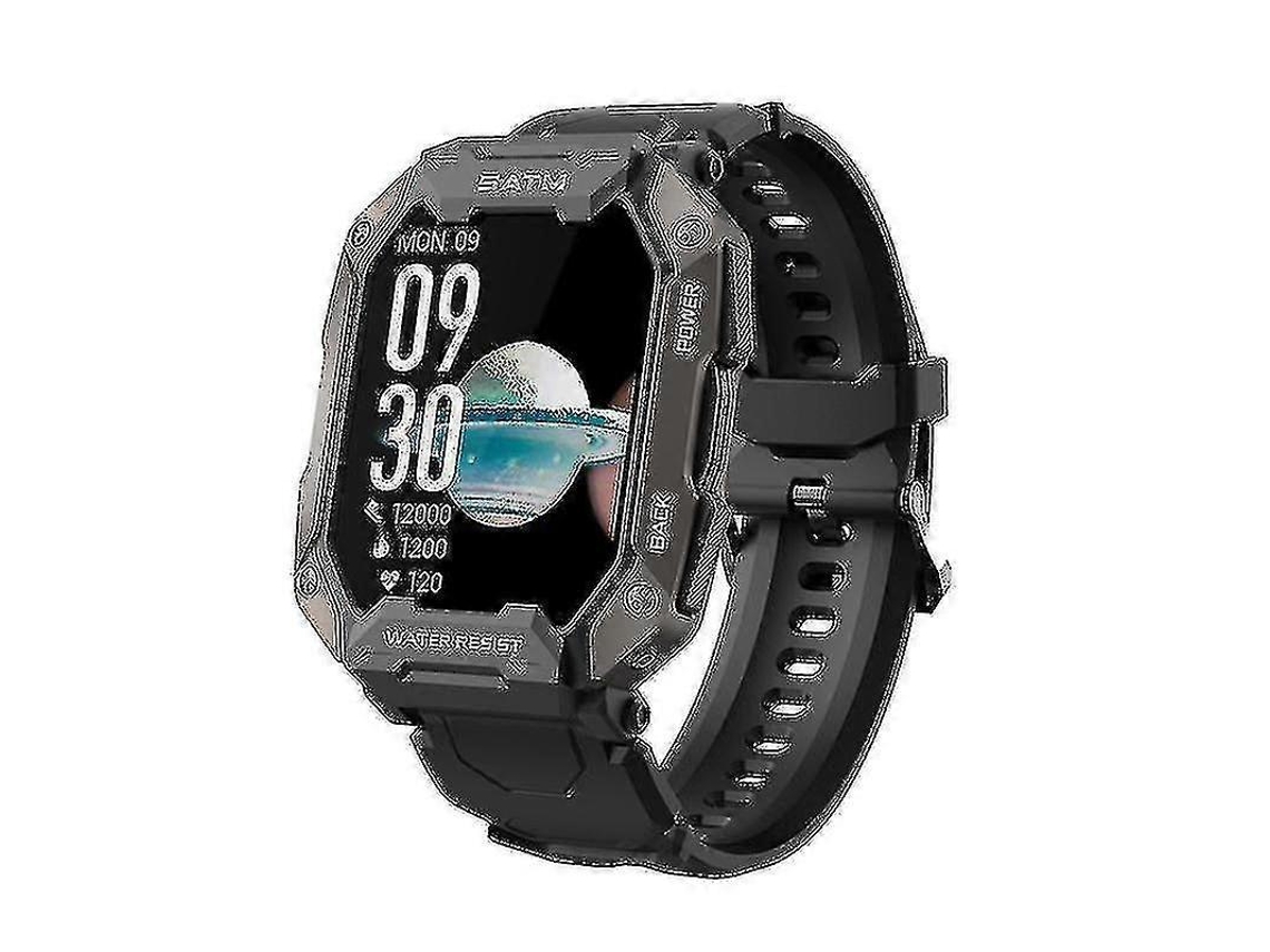 Reloj inteligente militar para exteriores, resistente al agua hasta 5 ATM, reloj táctico para hombre Ly Ebike