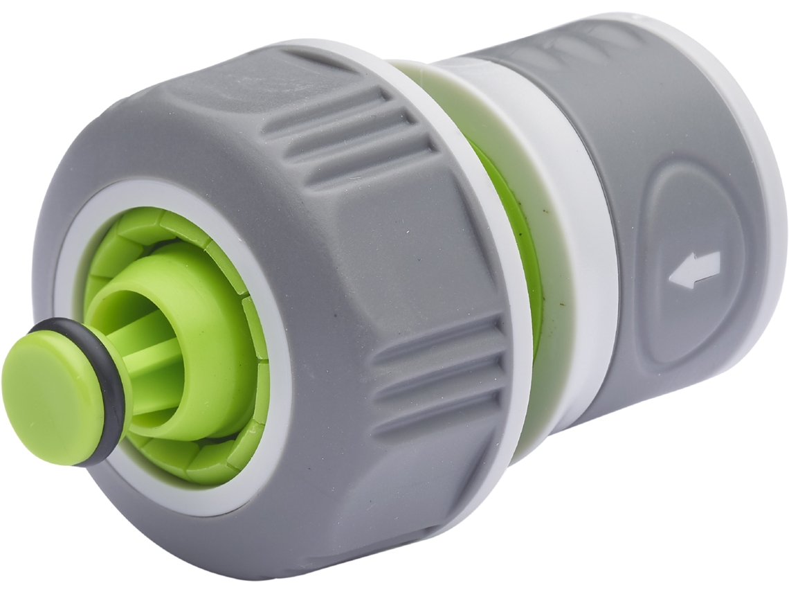 Conector Aqua Stop para Manguera Ø19 mm Bimaterial Conexión Automática AROZ