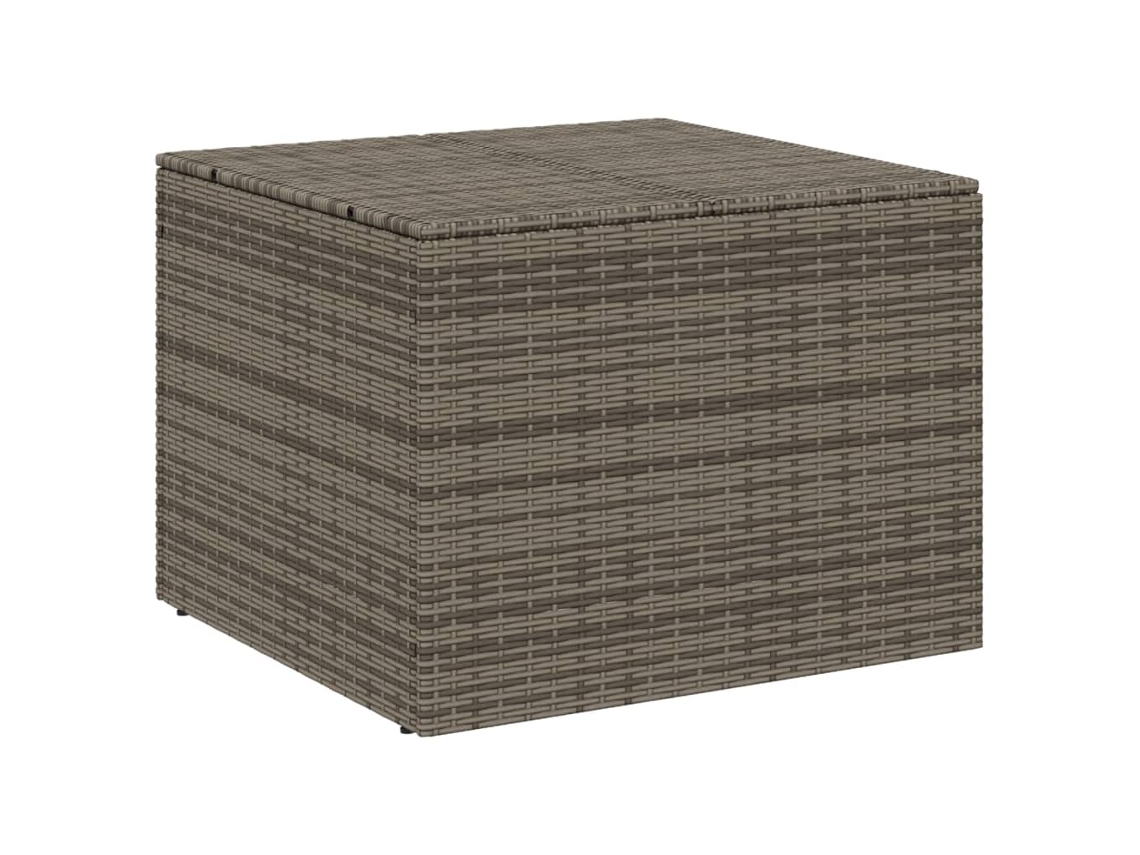 Caja de almacenamiento de jardín 291 l Mimbre Pata gris EXCLUSIVA MAISON